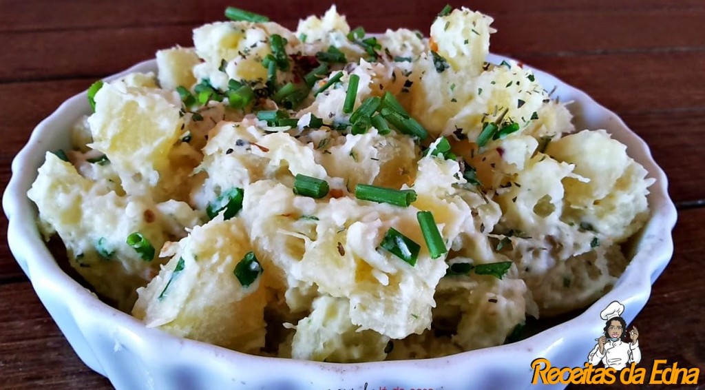 Salada de Mandioca Cremosa