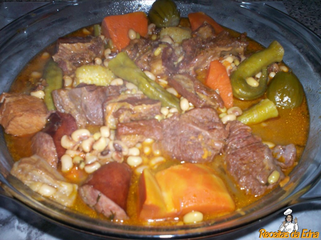 Feijão de Corda com Legumes